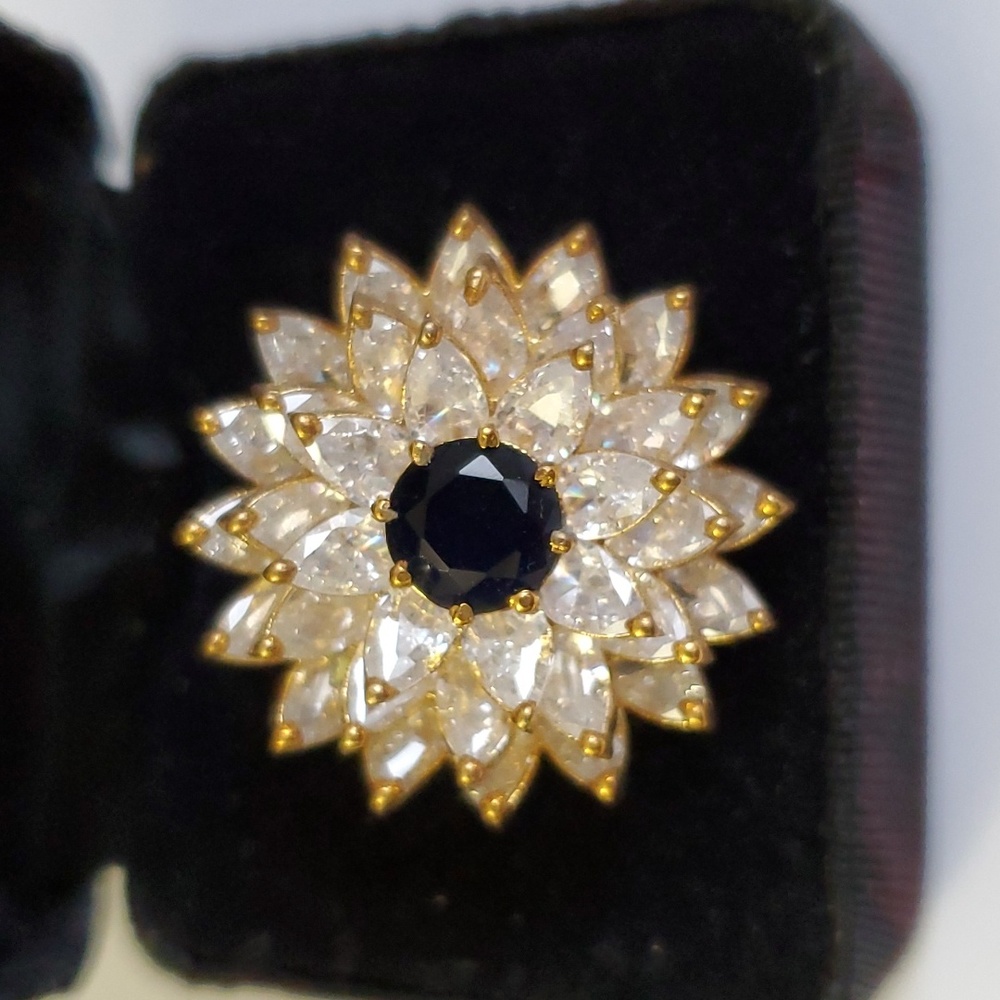 GOLD Rose Flower Ring